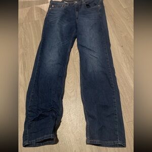 Levi's Women's Dark Blue Straight Leg Jeans